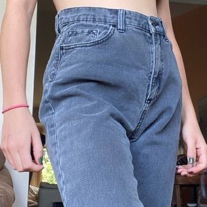 Urban Outfitters black faded denim jeans